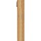 Ekena Millwork Olympic Slat Rough Sawn Bracket w/ Offset Brace, Western Red Cedar, 6"W x 30"D x 34"H BKT0604X30X34OLY06RWR - alternate 4
